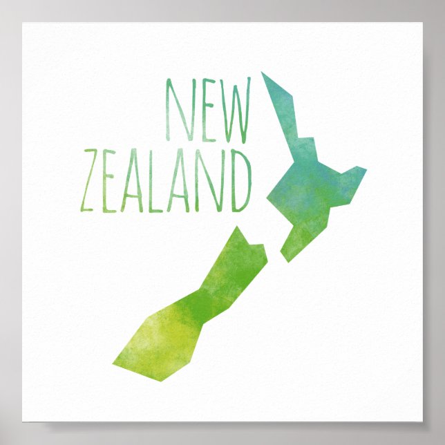 New Zealand Poster (Front)
