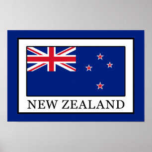 New Zealand Poster
