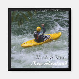 New Zealand, Rapids & Rivers Adrenaline (Magnet) Magnet