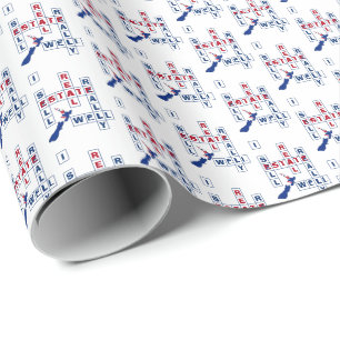 NEW ZEALAND Real Estate Realtor Wrapping Paper