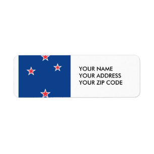 New Zealand Return Address Label