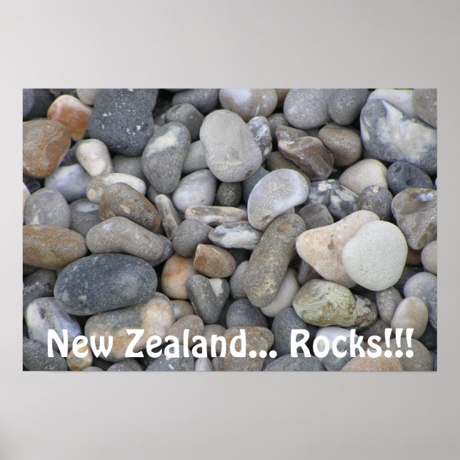 New Zealand...Rocks! Poster (Front)