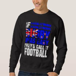 New Zealand Rugby Player Coach Christmas Gag Sweatshirt