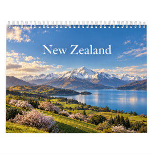New Zealand Scenic Landscapes & Nature Calendar