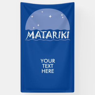 New Zealand Seven Sisters Maori MATARIKI 1a Banner