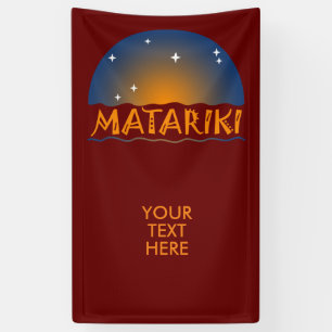New Zealand Seven Sisters Maori MATARIKI 1b Banner