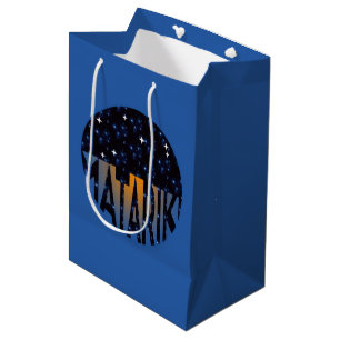 New Zealand Seven Sisters Maori MATARIKI 2c Medium Gift Bag