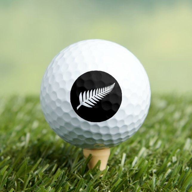 New Zealand Silver Fern  Golf Balls (Insitu Tee)