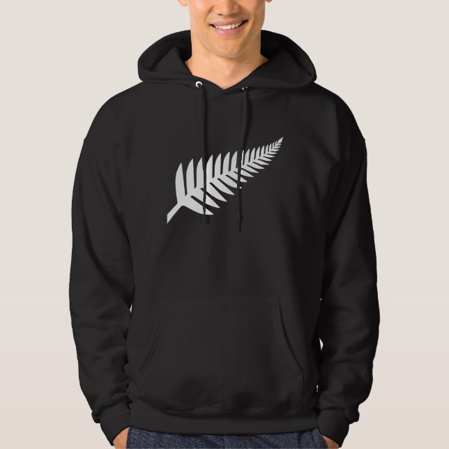 New Zealand Silver Fern  Hoodie (Front)