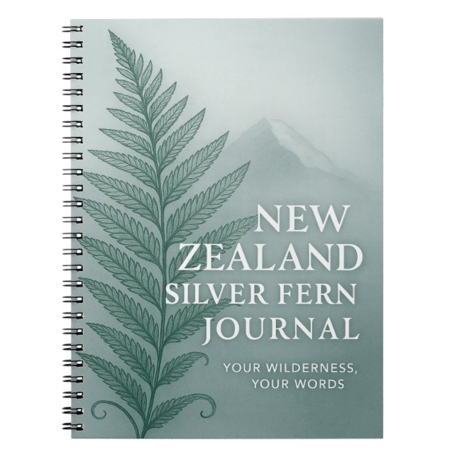 New Zealand Silver Fern Journal – Wilderness  (Front)