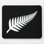 New Zealand Silver Fern Mouse Pad<br><div class="desc">New Zealand Silver Fern design. The silver fern is considered to be a national emblem of New Zealand.</div>