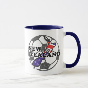 New Zealand Soccer Coffee Mug