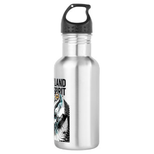 New Zealand Soccer Spirit Skeleton Striker Nations 532 Ml Water Bottle
