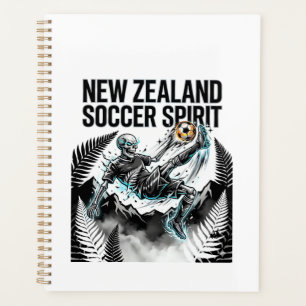 New Zealand Soccer Spirit Skeleton Striker Nations Planner