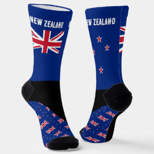 New Zealand Socks, N Zealand flag colours / sports Socks