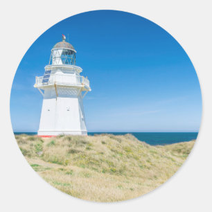 New Zealand, South Island, Catlins, Waipapa Classic Round Sticker