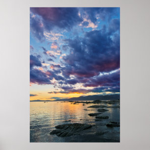 New Zealand, South Island, Kaikoura, South Bay Poster