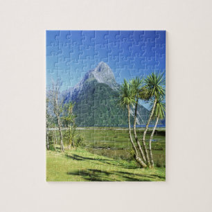 New Zealand, South Island, Mitre Peak, Jigsaw Puzzle