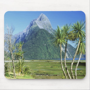 New Zealand, South Island,  Mitre Peak, Mouse Pad