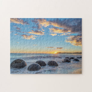 New Zealand, South Island, Moeraki Boulders Jigsaw Puzzle