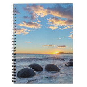 New Zealand, South Island, Moeraki Boulders Notebook
