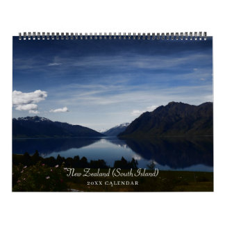 New Zealand South Island Photography Calendar