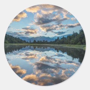 New Zealand, South Island, Westland National Classic Round Sticker