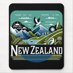 New Zealand South Pacific Mouse Pad