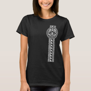 New Zealand Symbol Haka Culture Maori Tribal Mask T-Shirt
