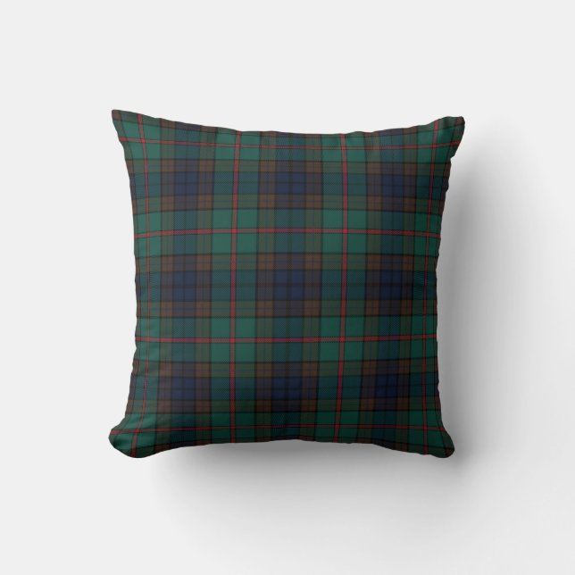 New Zealand Tartan Plaid Pattern Cushion (Front)