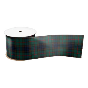 New Zealand Tartan Plaid Pattern Satin Ribbon