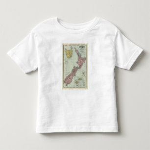 New Zealand, Tasmania, Fiji Toddler T-Shirt
