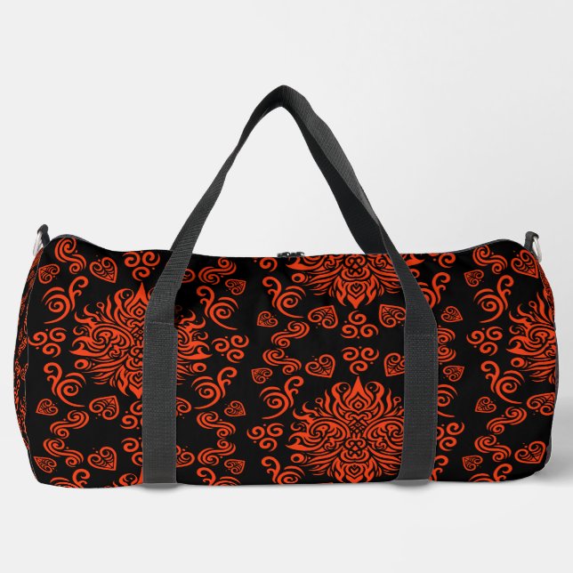 New Zealand Traditional Māori Duffle Bag (Front)