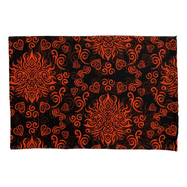New Zealand Traditional Māori Pillowcase (Front-Left)