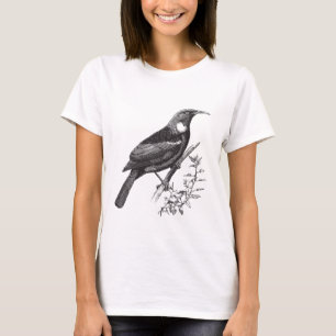 New Zealand Tui Bird T-Shirt