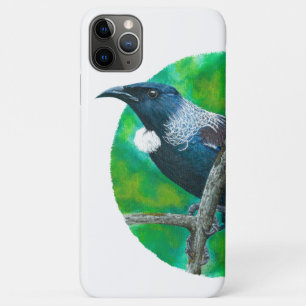 New Zealand Tui - Painting in acrylic iPhone 11 Pro Max Case