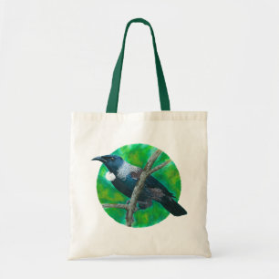 New Zealand Tui - Painting in acrylic Tote Bag