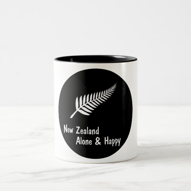 New Zealand Two-Tone Coffee Mug (Center)
