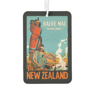 New Zealand vintage travel air freshner Car Air Freshener