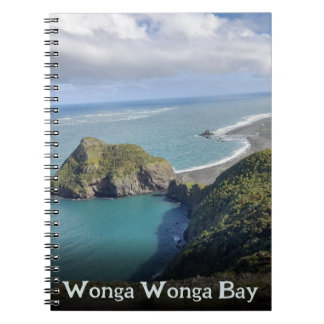 New Zealand West Auckland Coastal Scene Notebook