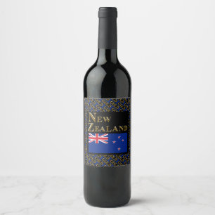 NEW ZEALAND    WINE LABEL
