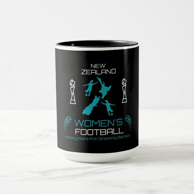 New Zealand Women's Football Mug (Center)