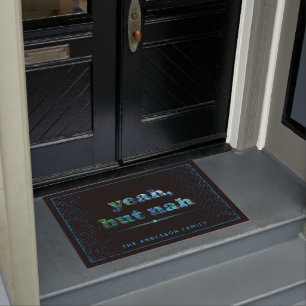 NEW ZEALAND YEAH, BUT NAH KIWI PAUA DOORMAT