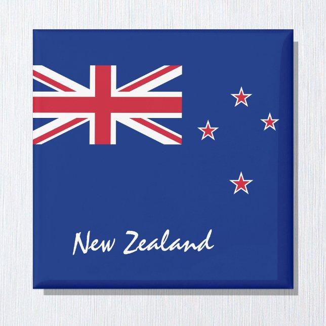 New Zealand & Zealand Flag holiday, travel /sports Magnet (Creator Uploaded)