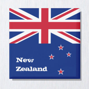 New Zealand & Zealand Flag holiday, travel /sports Magnet