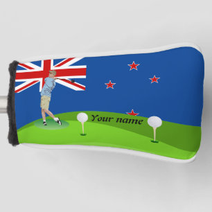 New Zealander golfer Golf Head Cover