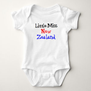 new zealander little miss baby bodysuit