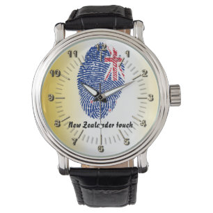 New Zealander touch fingerprint flag Watch