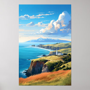 New Zealand's Serene Landscapes #4 Poster
