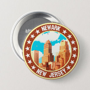 Newark 7.5 cm round badge